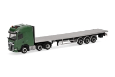 Herpa 747301 - H0 - DAF XG 6x2 Flachbett-Sattelzug Niederländische Armee